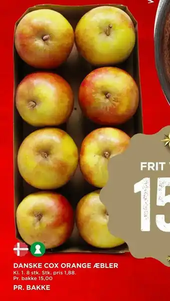 MENY Danske cox orange æbler tilbud