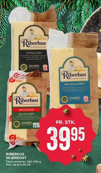 MENY Riberhus skæreost tilbud