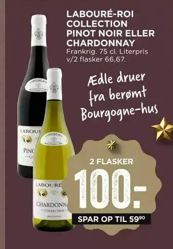 MENY Labouré-roi collection pinot noir eller chardonnay tilbud