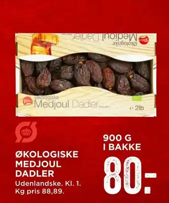 MENY Økologiske medjoul dadler tilbud