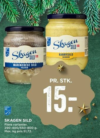 MENY Skagen sild tilbud