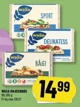 Løvbjerg WASA KNÆKBRØD tilbud