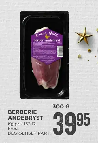 MENY Berberie andebryst tilbud