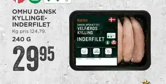MENY Omhu dansk kyllinge­ inderfilet tilbud