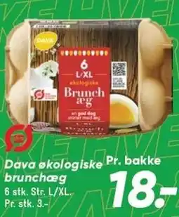 Bilka Dava økologiske brunchæg tilbud
