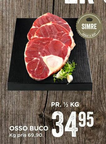 MENY OSSO BUCO tilbud