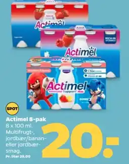 Netto Actimel 8-pak tilbud