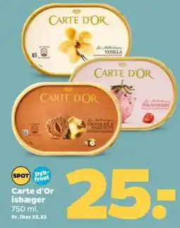 Netto Carte d'Or isbæger tilbud