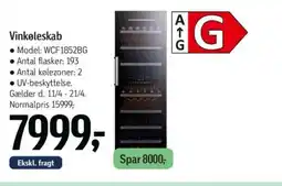 Føtex Vinkøleskab tilbud