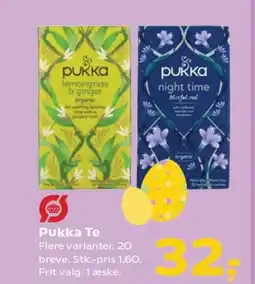 Kvickly Pukka Te tilbud