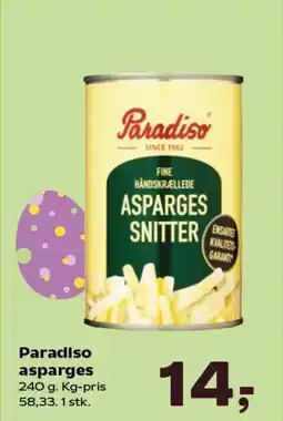 Kvickly Paradiso asparges tilbud