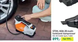 Johannes Fog Stihl Koa 20 multifunktionel kompressor tilbud