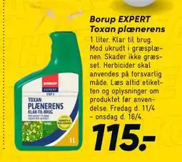 Bilka Borup EXPERT Toxan plænerens tilbud