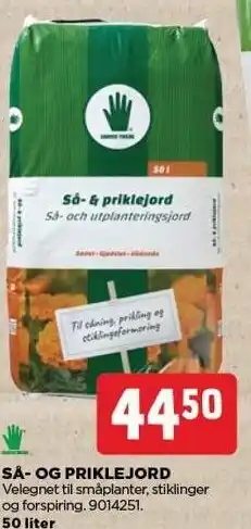 jem & fix SÅ- OG PRIKLEJORD tilbud