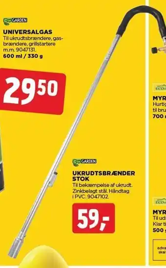 jem & fix GARDEN UKRUDTSBRÆNDER STOK tilbud