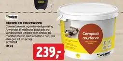 jem & fix CEMPEXO MURFARVE tilbud