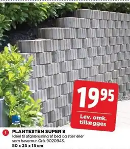 jem & fix PLANTESTEN SUPER 8 tilbud