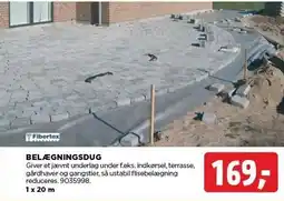 BELÆGNINGSDUG