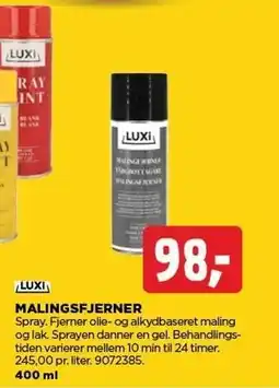 jem & fix LUXI MALINGFJERNER tilbud