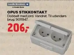 jem & fix OPUS STIKKONTAKT tilbud