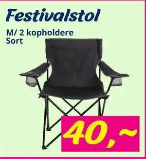 Hi five Festivalstol tilbud