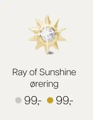 Vibholm Ray of Sunshine ørering tilbud