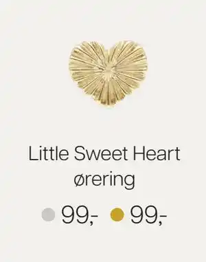 Vibholm Little Sweet Heart ørering tilbud