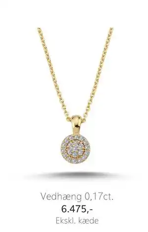 Vibholm Vedhæng 0,17ct tilbud