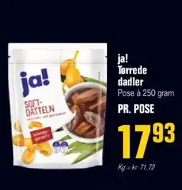Poetzsch Padborg JA! Tørrede dadler tilbud