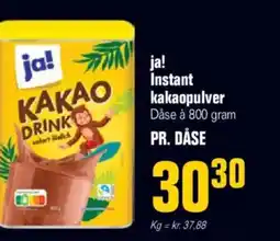 Poetzsch Padborg JA! Instant kakaopulver tilbud