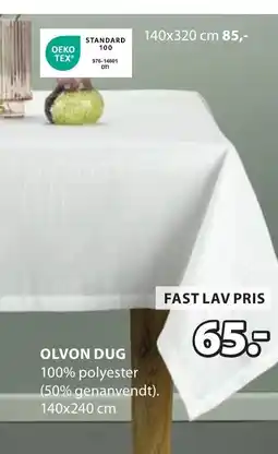 JYSK OLVON DUG tilbud