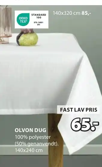 JYSK OLVON DUG tilbud
