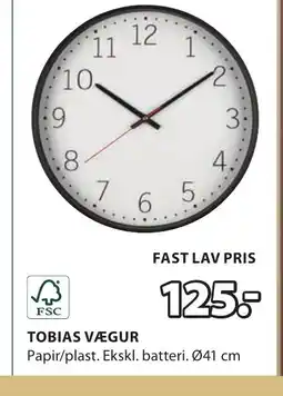 JYSK TOBIAS VÆGUR tilbud