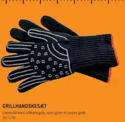XL-BYG GRILLHANDSKESÆT tilbud