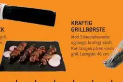 XL-BYG KRAFTIG GRILLBØRSTE tilbud