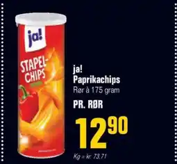 Poetzsch Padborg ja! Paprikachips Rør tilbud