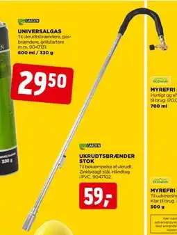 jem & fix UKRUDTSBRÆNDER STOK tilbud