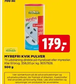 jem & fix MYREFRI KVIK PULVER tilbud