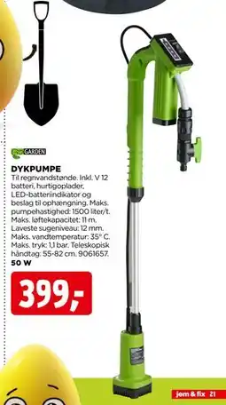 jem & fix DYKPUMPE tilbud
