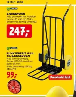 jem & fix PUNKTERFRIT HJUL TIL SÆKKEVOGN tilbud