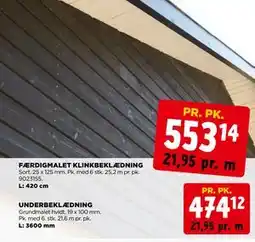 jem & fix UNDERBEKLÆDNING tilbud