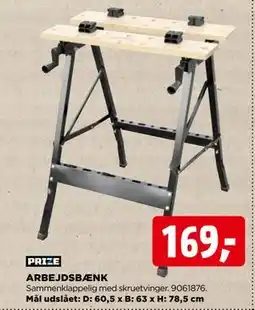 jem & fix ARBEJDSBÆNK tilbud