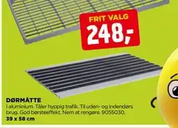 jem & fix DØRMÅTTE tilbud