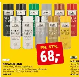 jem & fix SPRAYMALING tilbud