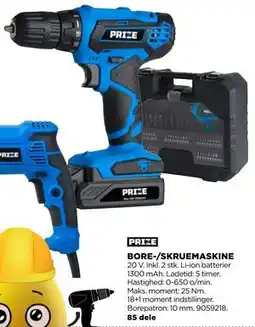 jem & fix BORE-/SKRUEMASKINE tilbud