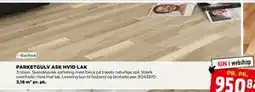 jem & fix PARKETGULV ASK HVID LAK tilbud