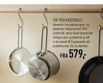 Johannes Fog Eva trio kasserolle tilbud
