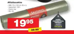 Bauhaus Affaldssække tilbud