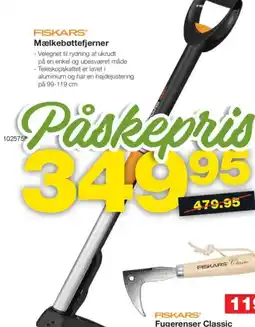 Bauhaus FISKARS Mælkebøttefjerner tilbud