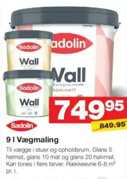 Bauhaus Vægmaling tilbud